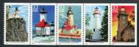 Great Lakes Lighthouses Booklet Pane of 5 Stamps Discounted 2nd quality